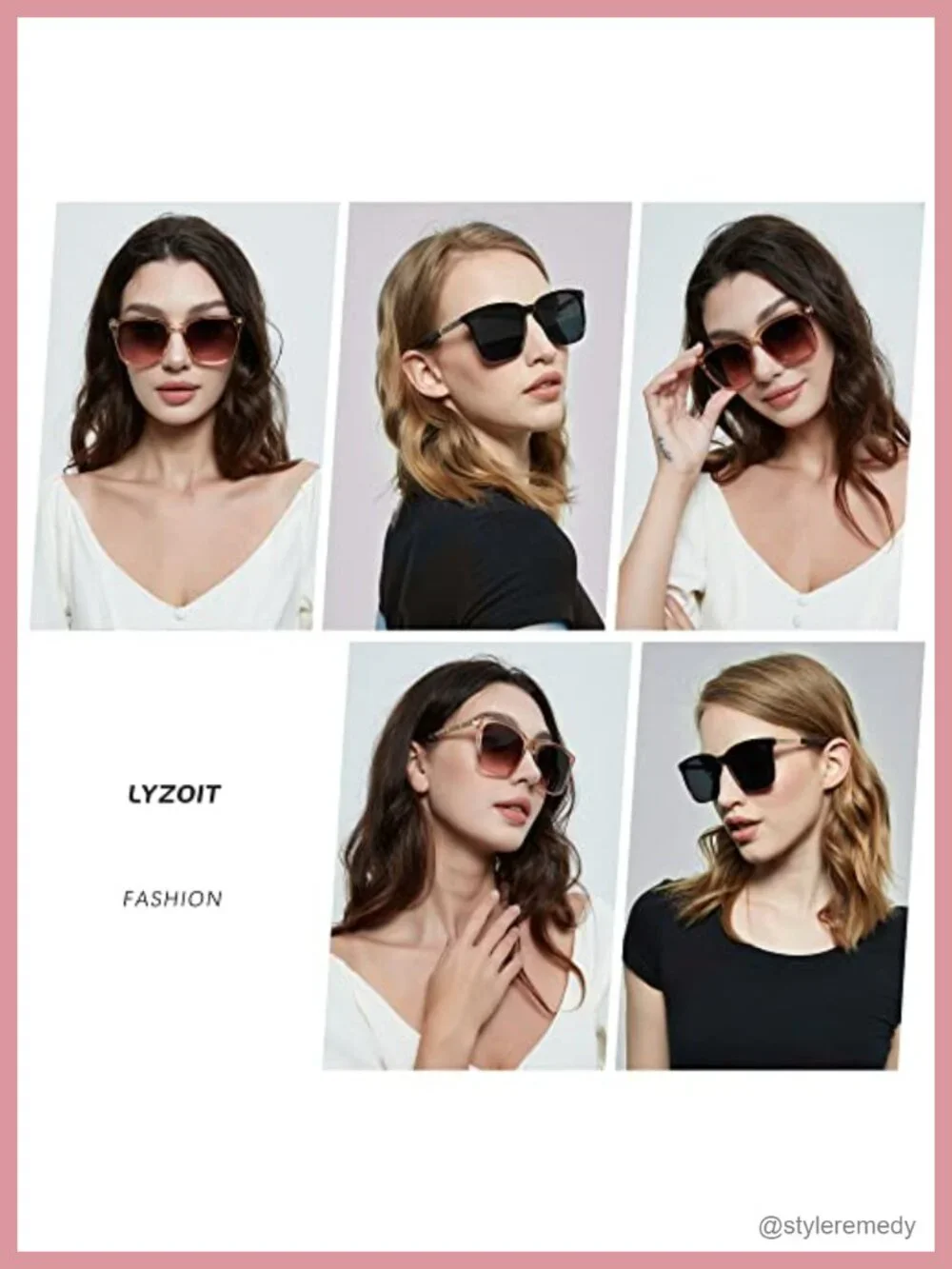 Oversized Sunglasses Mirrored Big Square Shades UV Protection